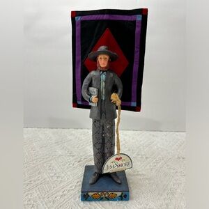 Jim Shore 12” Heartwood Creek Raised In Faith Figurine C4006032 Amish Man Quilt